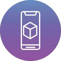 Augmented Reality Vector Icon