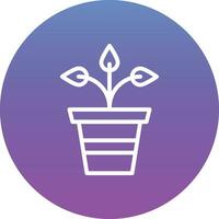 Plant Pot Vector Icon