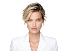 AI generated Young Businesswoman Professional Portrait png