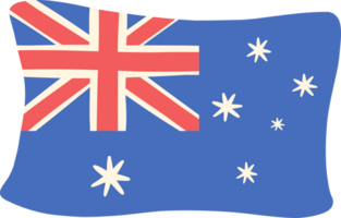 Australien flagga illustration png