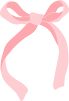 Pink Coquette ribbon bow watercolor 36004873 PNG