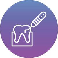 Tooth Scaling Vector Icon