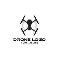 Vector Logo Awesome Camera Drone Aerial