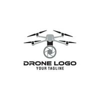 Vector Logo Awesome Camera Drone Aerial