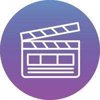 Clapperboard Vector Icon