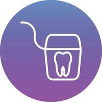 Dental Floss Vector Icon