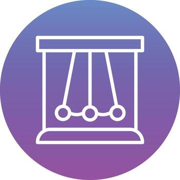 icono de vector de péndulo