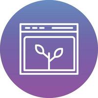 Organic Reach Vector Icon