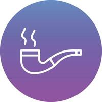 Smoking Pipe Vector Icon