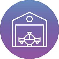 Hangar Vector Icon