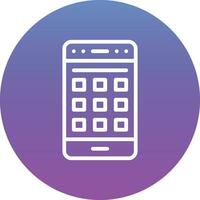 Mobile App Vector Icon