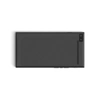 Mobile phone back part with camra for modeling white background photo