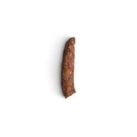 Sausage isolated on white background photo