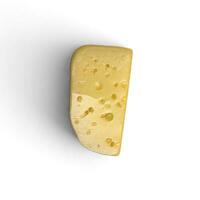 Cheese isolated on white background image photo
