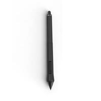 dibujo bolígrafo artista bolígrafo negro aislado en blanco antecedentes foto