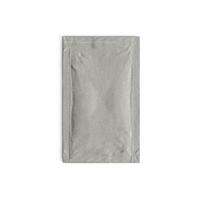 Modern Kraft Bag Simplicity mock up Sachet Blank sachets set. White and black food or cosmetics product packaging photo