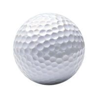 ai generado golf pelota png transparente antecedentes