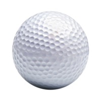 AI generated golf ball png transparent background