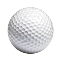 ai generado golf pelota png transparente antecedentes