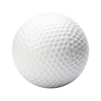 AI generated golf ball png transparent background