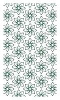 Flat green leaf pattern background. Leaf pattern fabric design. Foliage pattern home decoration vector