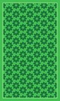 Flat green leaf pattern background. Leaf pattern fabric design. Foliage pattern home decoration vector
