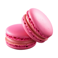 ai généré macaron isolé sur une transparent arrière-plan, Couper en dehors png