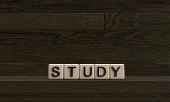 study text font hand written calligraphy black colour wooden background wallpaper copy space education study learning child kid toy square cube block wooden idea game business development brick object photo