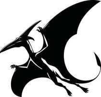 Pterosaur Dinosaur illustration Free vector