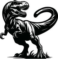 T Rex Dinosaur illustration Free vector