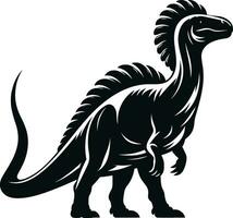 Stegosaurus Dinosaur illustration pro  vector