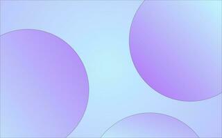 a purple and blue background with several circles vector