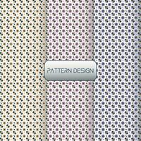 Pattern design Template for clothing vector