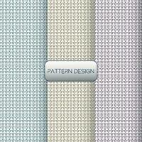 Pattern design Template for clothing vector