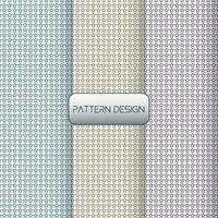 Pattern design Template for clothing vector