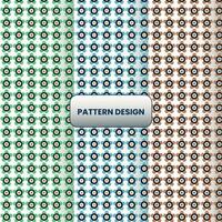 Pattern design Template for clothing vector