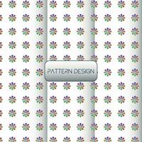 Pattern design Template for clothing vector