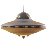 AI generated Modern Ufo. Suitable for design elements, Science and education png