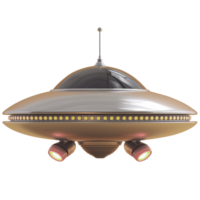 AI generated Modern Ufo. Suitable for design elements, Science and education png