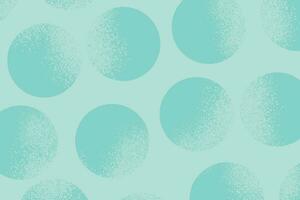 Abstract background with weathered retro grainy texture round shapes vector