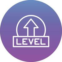 Level Up Vector Icon