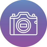 Mirrorless Camera Vector Icon