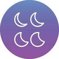 Moonphase Vector Icon