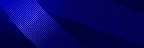 abstract elegant blue background with glowing lines vector