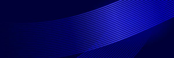 abstract elegant blue background with glowing lines vector