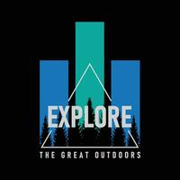 Explore Illustration typography for t shirt, poster, logo, sticker, or apparel merchandise vector