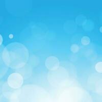 abstract gradient blue background with bokeh vector