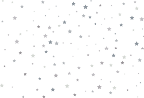 magie patroon van zilver sterren png