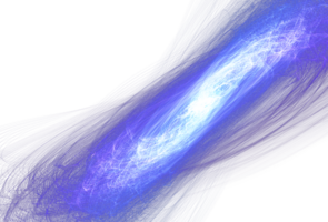 Magie Blau Neon- Linien png