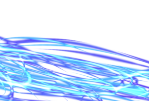 Pattern of blue neon lines png